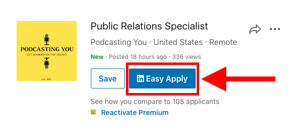 How to Use LinkedIn Easy Apply