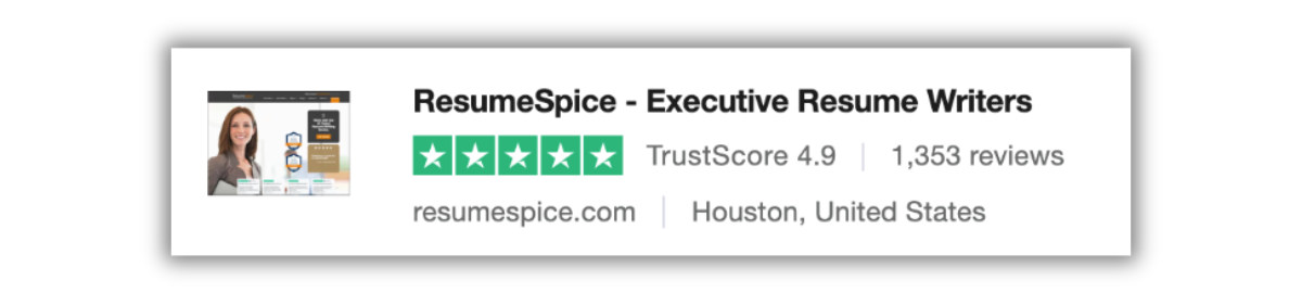 Executive Resume Writer Blog- Review Screenshots - Resumespice Resumespice Trustpilot Reviews